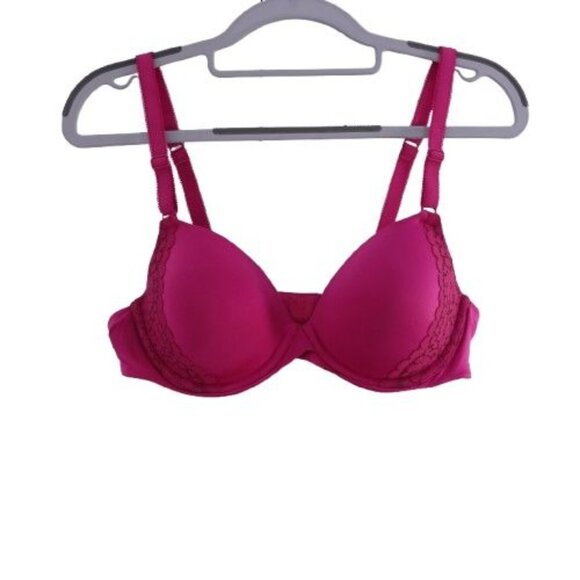 NWOT Maidenform One Fab Fit 2.0 T-Shirt Shaping Underwire Bra Pink Size 36B - Picture 1 of 6